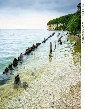 Fayette State Park shoreline 34444187