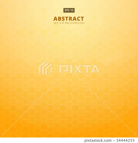 Honeycomb background. Abstract geometric hexagon - Stock Illustration ...
