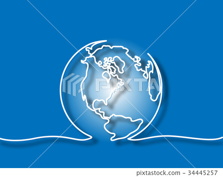 Globe of the Earth 34445257