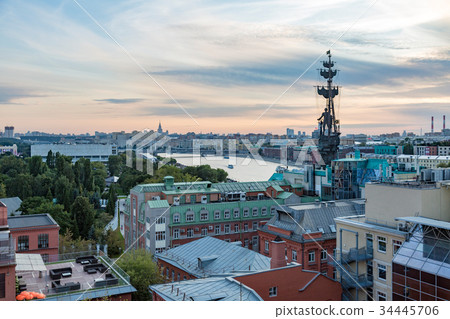 View of Moscow, Russia 34445706