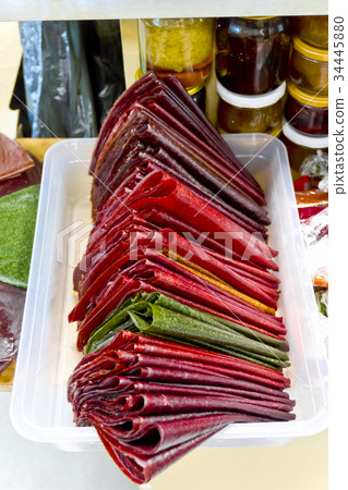 Background of colorful oriental sweets Background of colorful oriental sweets 34445880