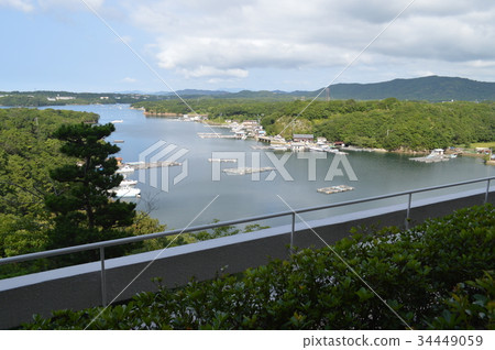 從伊勢志摩,Kashikojima,Shima Kanko酒店的陽台景觀 從伊勢志摩,Kashikojima,Shima Kanko酒店的陽台景觀 34449059