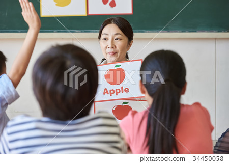 Elementary school class English Elementary school class English 34450058