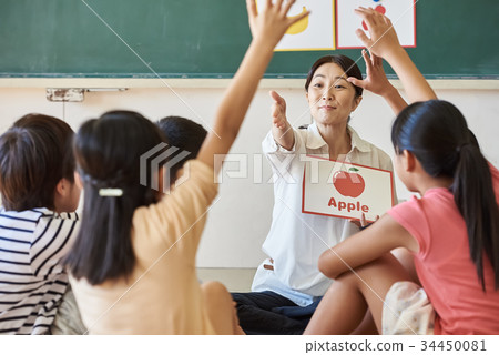 Elementary school class English 34450081