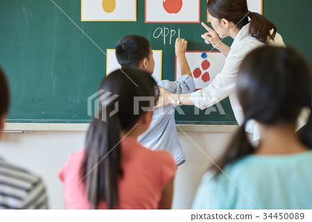 Elementary school class English Elementary school class English 34450089