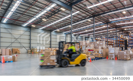 Logistics warehouse image 34450099