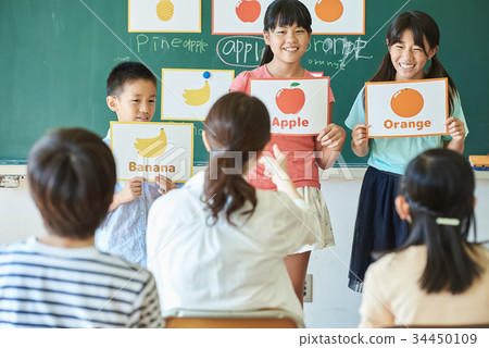 Elementary school class English Elementary school class English 34450109
