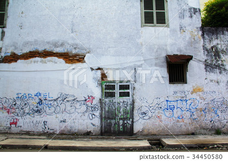 old building wall old building wall 34450580