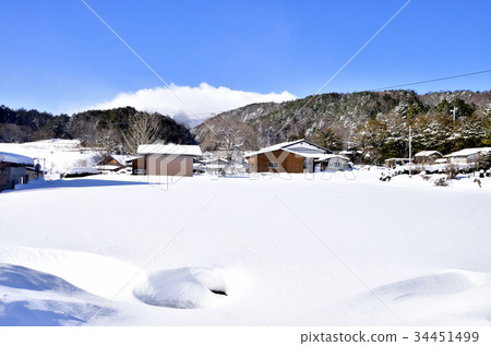 凱達高原在冬天,雪景 凱達高原在冬天,雪景 34451499