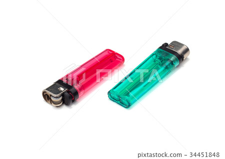 lighter with simple design isolated on white 34451848