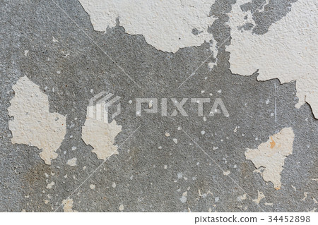 white cement mortar wall weathered texture 34452898
