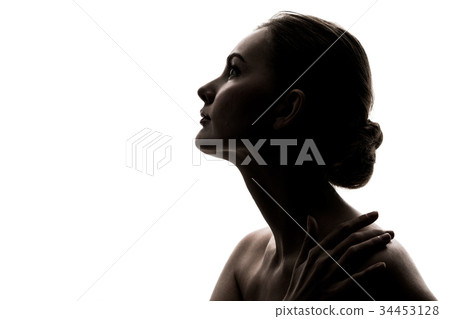 Female silhouette 34453128