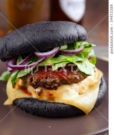 Black burger Black burger 34453389