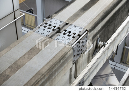 Hankyu Takarazuka Line "Furoike Station" Osaka monorail Hotarugaike Rail joint joint expansion 34454762