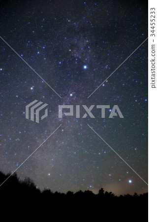 天鵝的北十字星 34455233