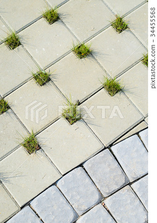 Paving Concrete Cobblestones Texture 34455568