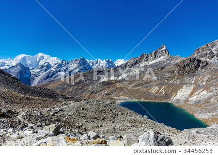 Lake in the mountains 34456253