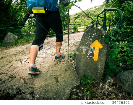 pilgrimage at Camino de Santiago 34456361
