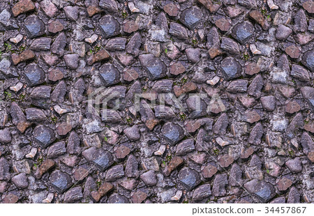 Texture stone smooth surface shiny gray brown Texture stone smooth surface shiny gray brown 34457867