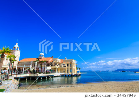 Seaside Momochi Seaside Park Scenery Fukuoka 34457949