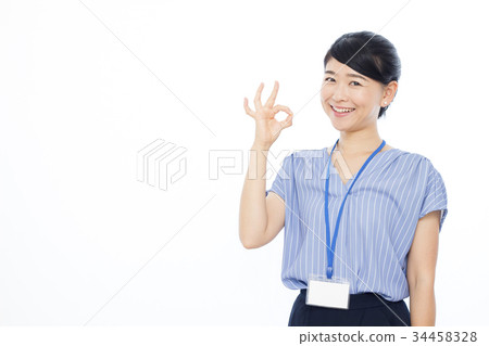 Business woman office casual 34458328