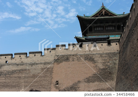 Ping Haruk old castle wall 34458466