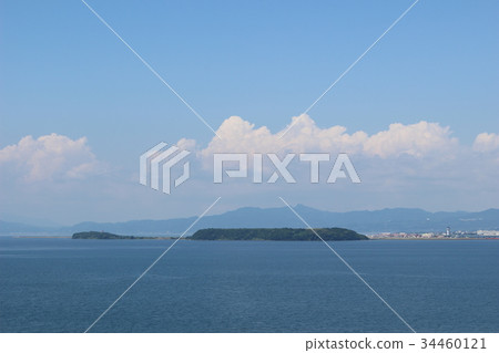 Omura Bay in midsummer 34460121