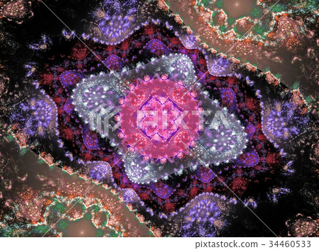 abstract fractal julian computer-generated 34460533