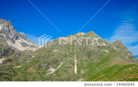 Beautiful mountain landscape of Sonamarg, Kashmir. 34460894