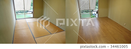 Floor replacement before and after 34461005