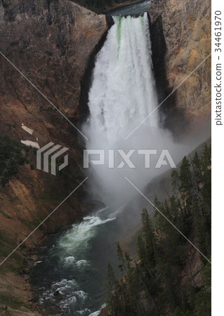 下瀑布垂直 34461970