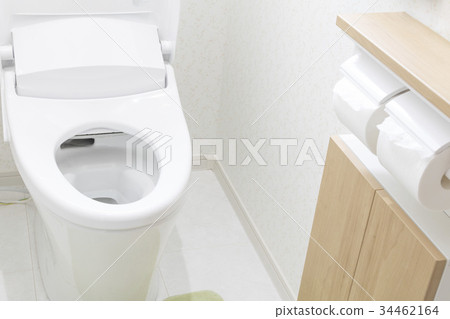 Newly built toilet Newly built toilet 34462164