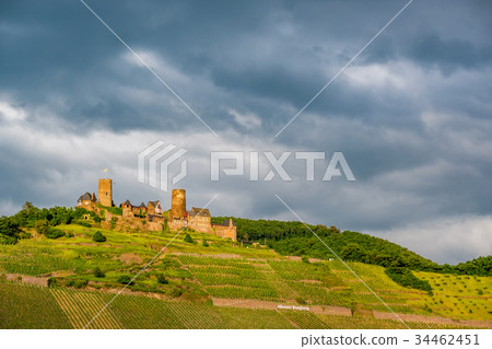 Thurant Castle and vineyards Thurant Castle and vineyards 34462451