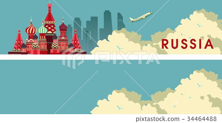 Travel Russia Banner 34464488