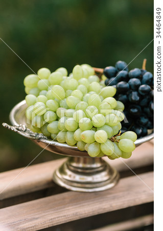 healthy lifestyle, feeding, treat concept. on two healthy lifestyle, feeding, treat concept. on two 34464849