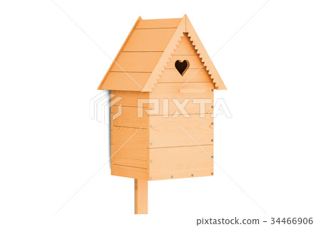 Nest box, 3D rendering 34466906