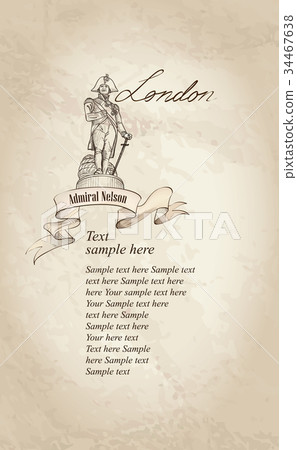 London city background. Nelson colunm travel sign London city background. Nelson colunm travel sign 34467638