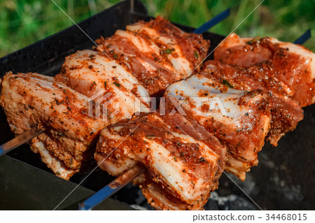 Barbecue grill meat Barbecue grill meat 34468015