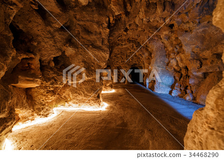 An underground walkway at the Quinta da Regaleira 34468290