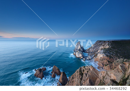The cliffs of Cabo da Roca, Portugal 34468292