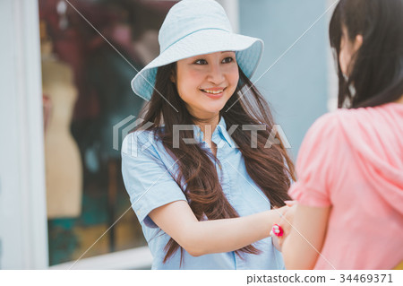 搖動 握手 再次相遇 34469371