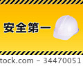 Safety first panel helmet motto 34470051