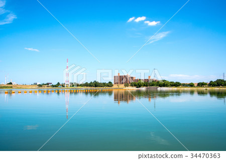 Lake Aya waterfront watery lake 34470363