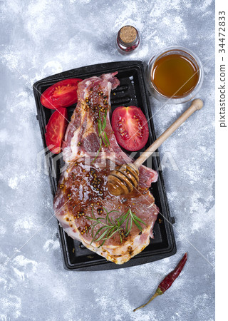 Raw meat, beef steak 34472833