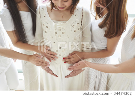 Baby shower maternity 34474302