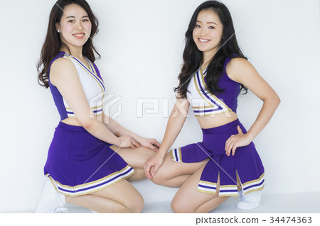 Cheerleader portrait 34474363