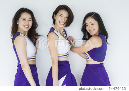 啦啦隊長肖像 34474413