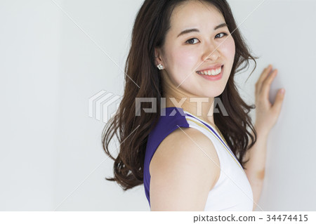 啦啦隊長肖像 34474415