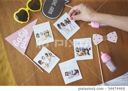 嬰兒送禮會紀念照片 34474468