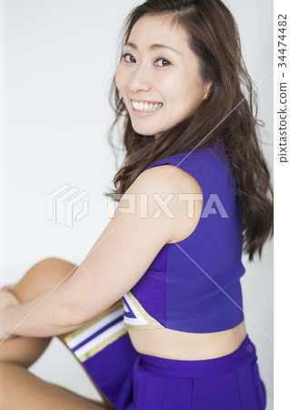 啦啦隊長肖像 啦啦隊長肖像 34474482